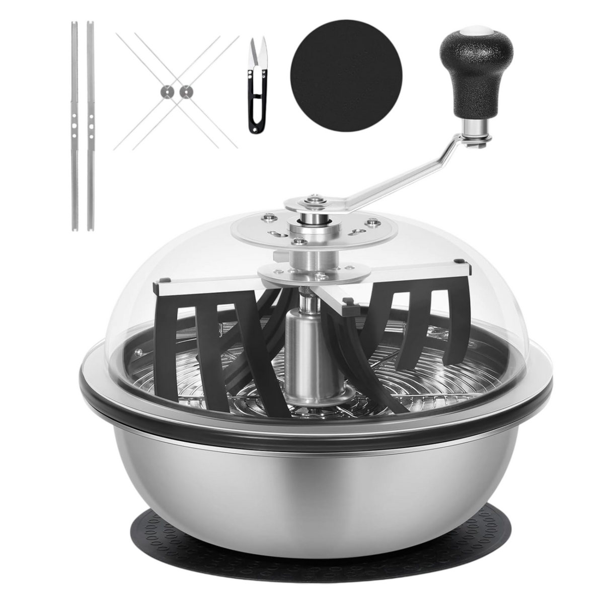 LUXINT bowl trimmer, bud leaf bowl trimmer with sharp bowl trimmer blades for wet or dry trimming