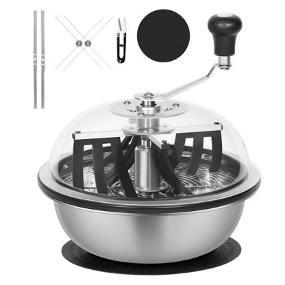 LUXINT bowl trimmer, bud leaf bowl trimmer with sharp bowl trimmer blades for wet or dry trimming