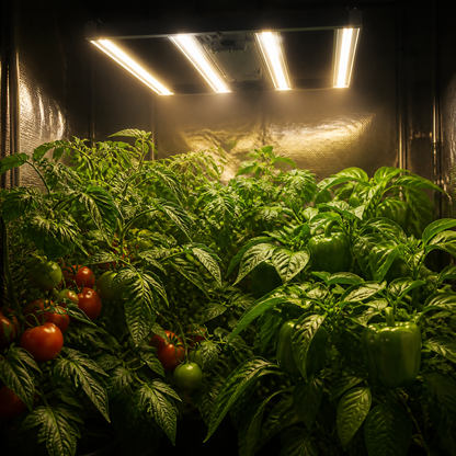 LUXINT 240W LED Grow Light – Full Spectrum, 3x3ft Coverage, Deep Canopy Penetration, GrowHub Compatible