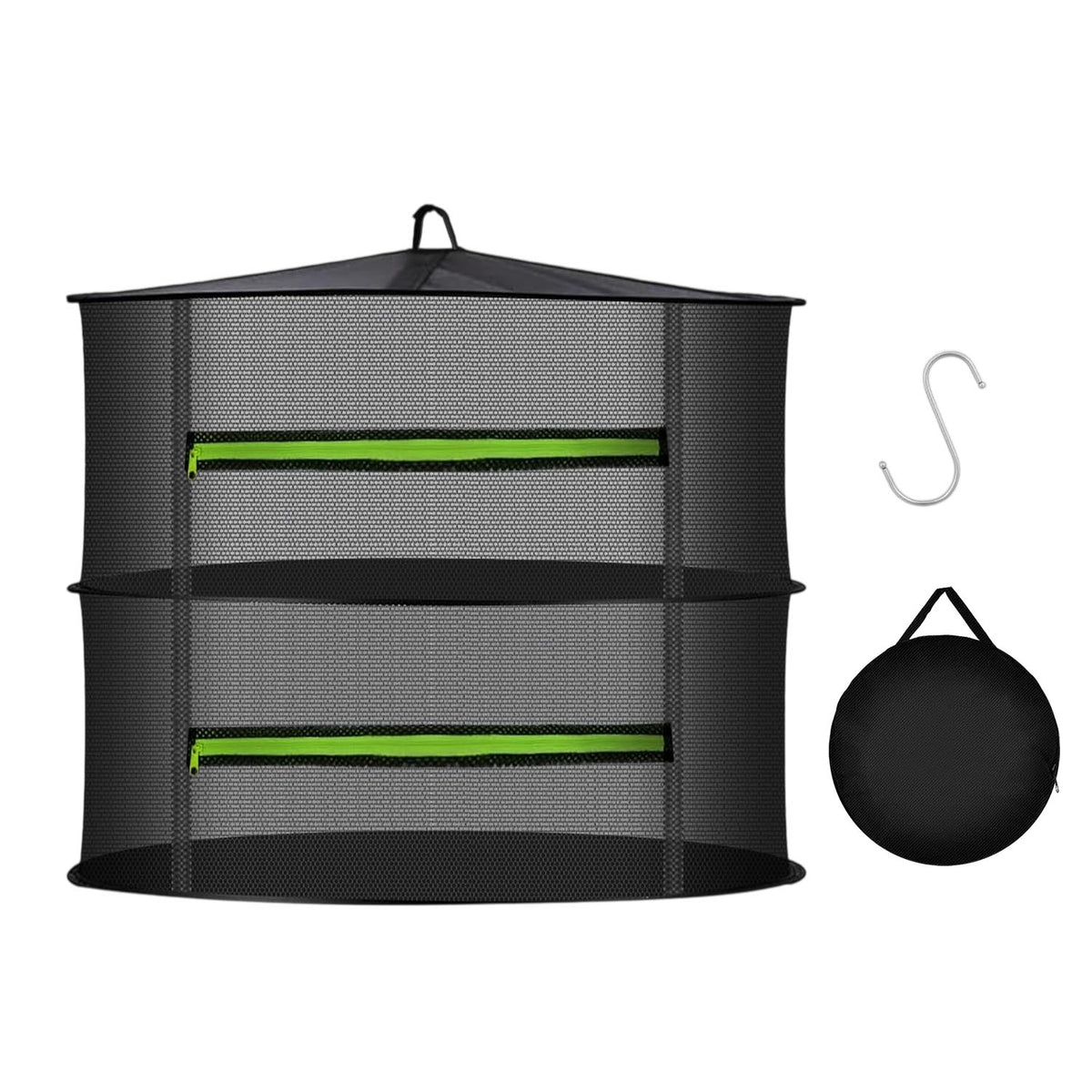 Wooden herb drying rack, hanging herb drying rack for bud harvest drying