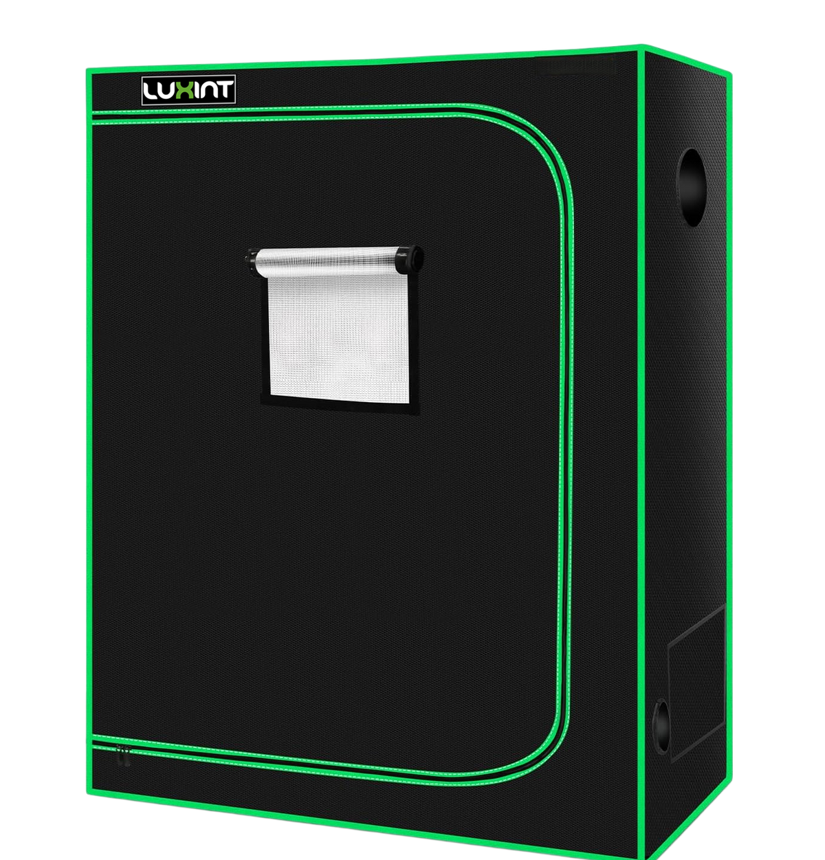 LUXINT 4x2 Grow Tent – 600D Oxford, 48"x24"x60", 2-4 Plants, Indoor Growing