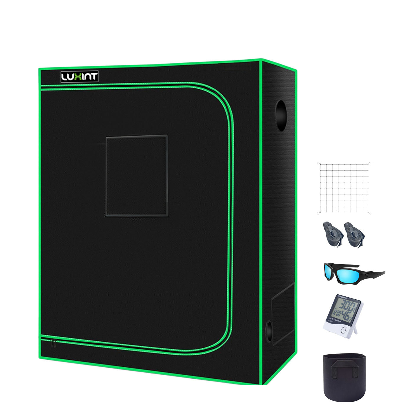 Grow Tent 4x2, 2-4 Plants Use, 600D Light-proof Oxford, 48″ x 24″ x 60″, For Indoor Plants Growing
