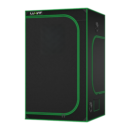 LUXINT 4x4 Grow Tent – 600D Oxford, 48"x48"x80", 4-8 Plants, Indoor Growing