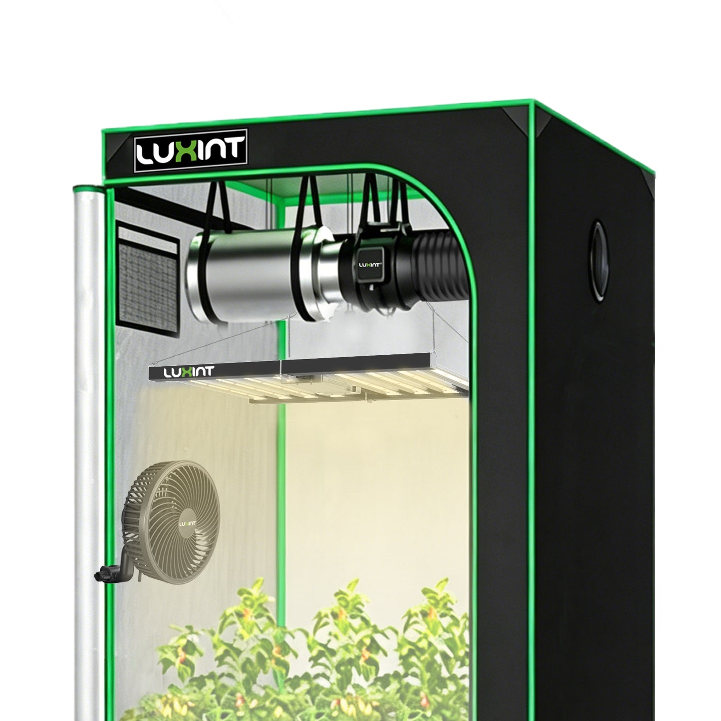 5x5 grow tent kit with led light