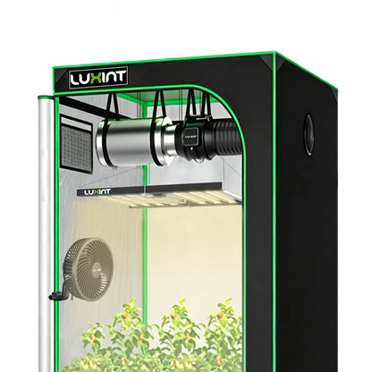 5x5 grow tent kit with led light
