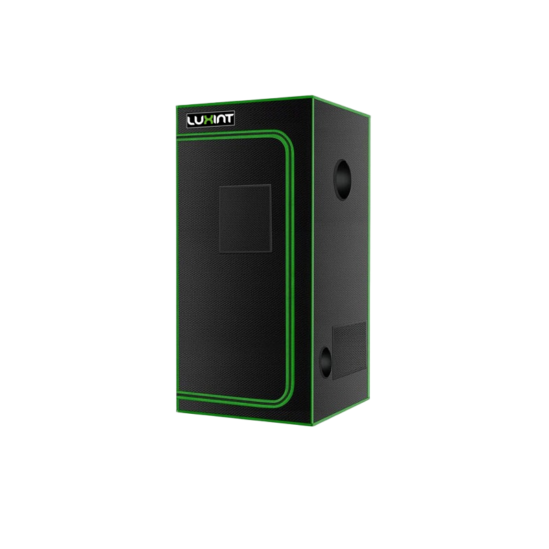 LUXINT 2.7x2.7 Grow Tent – 600D Oxford, 32"x32"x64", 1-2 Plants, Indoor Growing