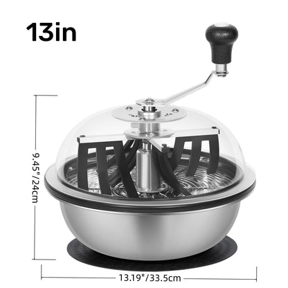 LUXINTGROW bowl trimmer, bowl bud trimmer for small harvest herb trimming