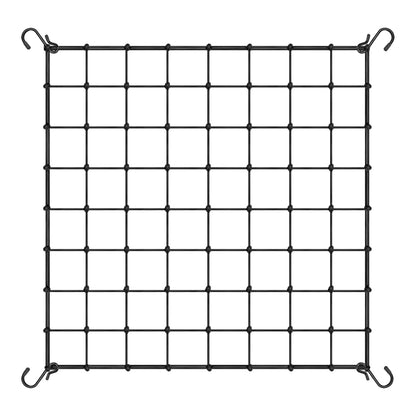 LUXINT grow tent trellis netting elastic scrog net with 4 hooks for 4x4 grow tent