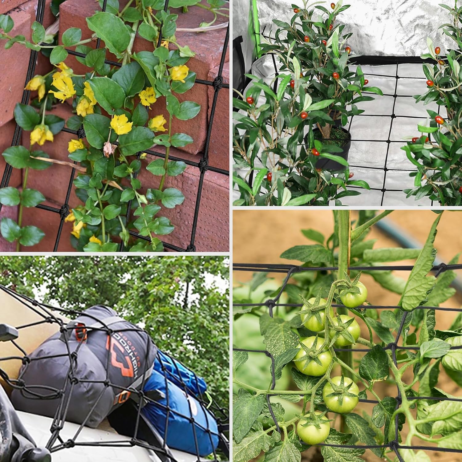 Scrog net 2x2 2x4 4x4 5x5 multi-size grow tent support mesh