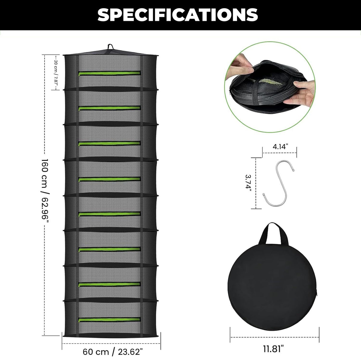 Stackable pop up mesh drying rack, mesh drying rack near me for clothes and herbs